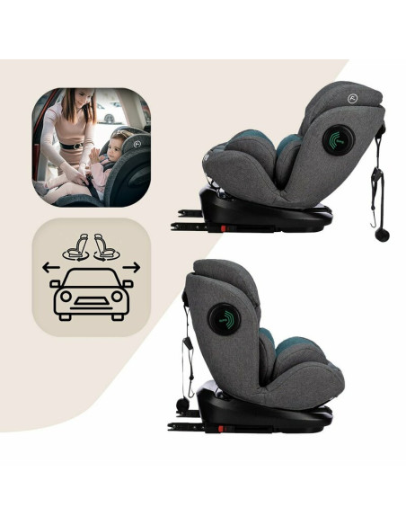 BN-48921,Scaun auto pentru copii, Ultima, Nastere - 150 Cm/ 0 - 12 ani, Rotire 360° grade, Tehnologie Isofix I-Size si Top Tethe