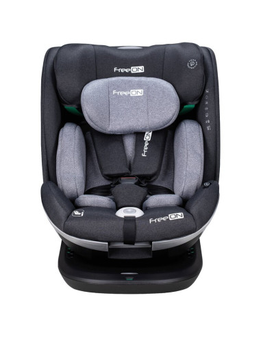 BN-49638,Scaun auto pentru copii, Opal, Nastere - 140 Cm/ 0 - 12 ani, Rotire 360° grade, Tehnologie Isofix I-Size si Top Tether,