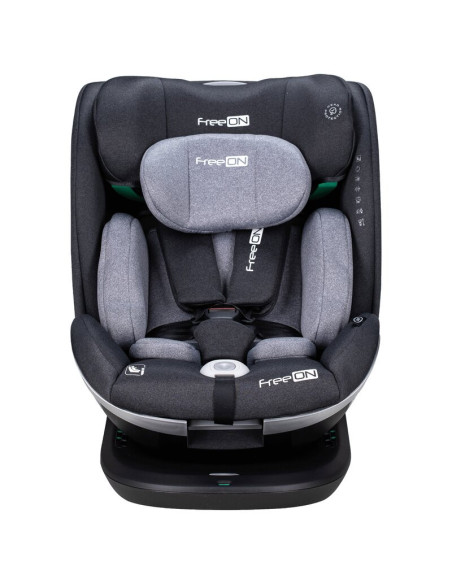 BN-49638,Scaun auto pentru copii, Opal, Nastere - 140 Cm/ 0 - 12 ani, Rotire 360° grade, Tehnologie Isofix I-Size si Top Tether,