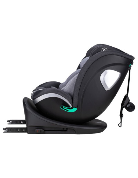 BN-49638,Scaun auto pentru copii, Opal, Nastere - 140 Cm/ 0 - 12 ani, Rotire 360° grade, Tehnologie Isofix I-Size si Top Tether,