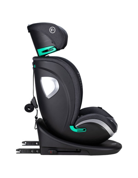 BN-49638,Scaun auto pentru copii, Opal, Nastere - 140 Cm/ 0 - 12 ani, Rotire 360° grade, Tehnologie Isofix I-Size si Top Tether,