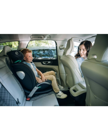 BN-49638,Scaun auto pentru copii, Opal, Nastere - 140 Cm/ 0 - 12 ani, Rotire 360° grade, Tehnologie Isofix I-Size si Top Tether,