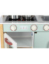 BN-80579,Bucatarie pentru copii, Mini Chef, Din lemn, Cu efecte de sunet si lumina, Cu accesorii, 70 x 30 x 104 cm, Free2Play