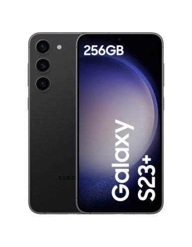 SM-S916BZKDEUE,Samsung Galaxy S23 Plus DS Phantom Black 5G/6.6"/OC/8GB/256GB/12MP/50MP+12MP+10MP/4700mAh "SM-S916BZKDEUE"