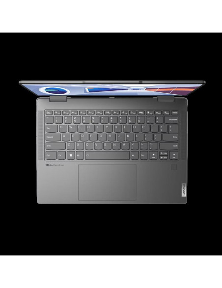 82YM0059RM,Laptop 2-in-1 Lenovo Yoga 7 14ARP8, AMD Ryzen 5 7535U, 14inch Touch, RAM 16GB, Storm Grey