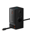 PSLR000301,Incarcator retea Baseus GaN3 Pro Powerstrip, Quick Charge 65W, 2 x AC, 1 x USB Type-C Output 5V/3A, 1 x USB, lungime 