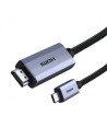 WKGQ010101,Cablu video Baseus High Definition Graphene,USB Type-C la HDMI (T), versiunea 2.0, rezolutie maxima 4K UHD (3840 x 21
