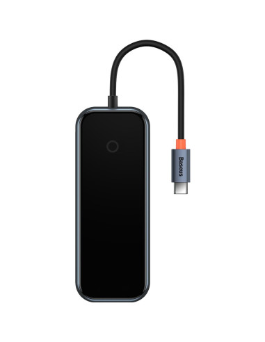 RY-WKJZ010013,HUB extern Baseus AcmeJoy, porturi USB: USB 3.0 x 3 + USB Type-C PD x 1, conectare prin USB Type-C, lungime cablu 