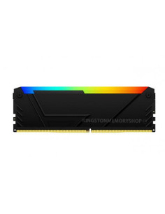KF436C18BB2A/32,Memorie Kingston Fury Beast RGB Intel XMP 2.0, 32GB, DDR4-3600, CL18 2
