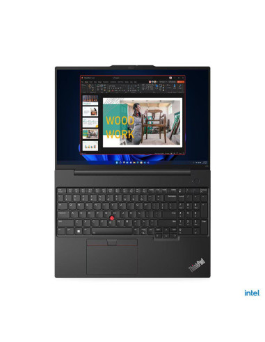 21JN00DCRI,Laptop Lenovo ThinkPad E16 Gen 1, Intel Core i7-13700H, 16inch, RAM 16GB, SSD 512GB, Graphite Black