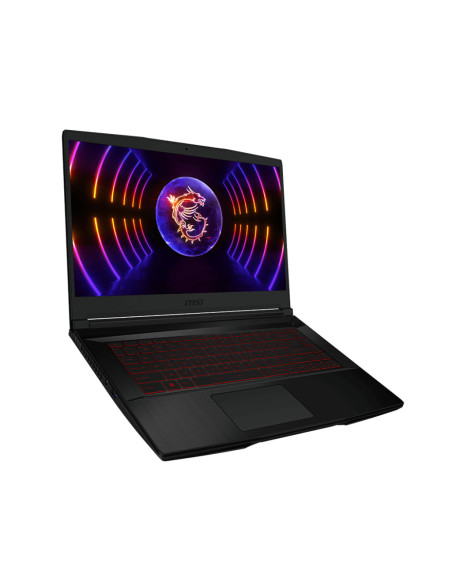 9S7-16R821-844,Laptop MSI Thin GF63 12UCX, Intel Core i5-12450H, 15.6inch, RAM 16GB, SSD 512GB, Negru