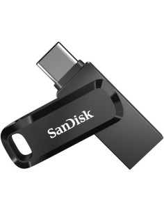 SDDDC3-128G-G46,Stick memorie SanDisk by WD Ultra Dual Drive Go 128GB, USB-C, Negru