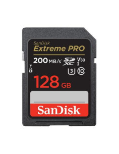 SDSDXXD-128G-GN4IN,Memory Card SDXC SanDisk by WD Extreme PRO 128GB, Class 10, UHS-I U3, A1