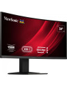VG3419C,Monitor Viewsonic Display VG3419C, 86,4 cm (34"), 3440 x 1440 Pixel, UltraWide Quad HD, LED, 3,5 ms, Negru