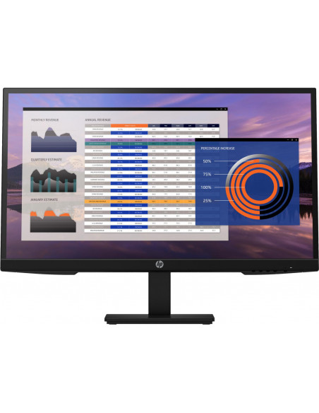 7VH95AA,Monitor LED HP P27h G4, 27", Full HD, 5ms, Negru