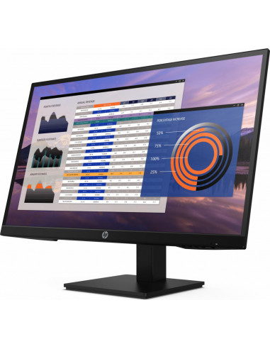 7VH95AA,Monitor LED HP P27h G4, 27", Full HD, 5ms, Negru