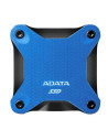ASD600Q-240GU31-CBL,SSD portabil ADATA SD600Q, 240GB, USB 3.1, Blue