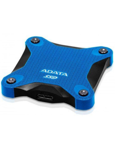 ASD600Q-240GU31-CBL,SSD portabil ADATA SD600Q, 240GB, USB 3.1, Blue