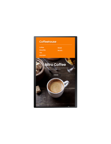 LH24KMATBGCXEN,Monitor Samsung LH24KMATBGC, Design tip kiosk, 60,5 cm (23.8"), 1920 x 1080 Pixel, Wi-Fi, 16/7