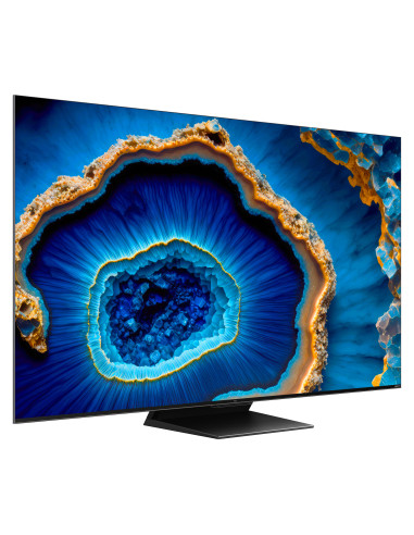 65C805,Televizor TCL C80 Series 65C805, 165,1 cm (65"), 3840 x 2160 Pixel, LED, Smart TV, Wi-Fi, Negru