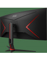 Monitor 34 AOC CU34G2X/BK UWQHD 3440*1440 144 Hz 1 ms curbat