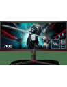 Monitor 34 AOC CU34G2X/BK UWQHD 3440*1440 144 Hz 1 ms curbat