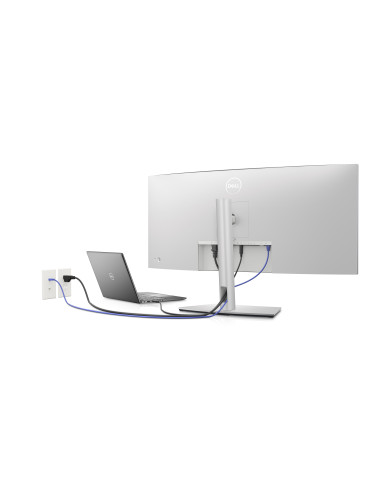 210-BFIT,Monitor DELL UltraSharp U3423WE, 86,7 cm (34.1"), 3440 x 1440 Pixel, UltraWide Quad HD, LCD, 8 ms, Argint