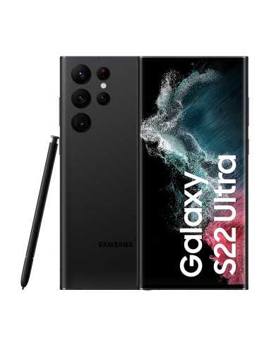 SM-S908BZKDEUE,Samsung Galaxy S22 Ultra SM-S908B, 17,3 cm (6.8"), 8 Giga Bites, 128 Giga Bites, 108 MP, Android 12, Negru