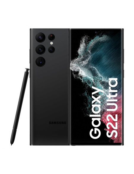 SM-S908BZKDEUE,Samsung Galaxy S22 Ultra SM-S908B, 17,3 cm (6.8"), 8 Giga Bites, 128 Giga Bites, 108 MP, Android 12, Negru