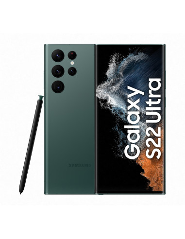 SM-S908BZGD,Samsung Galaxy S22 Ultra SM-S908B, 17,3 cm (6.8"), 8 Giga Bites, 128 Giga Bites, 108 MP, Android 12, Verde