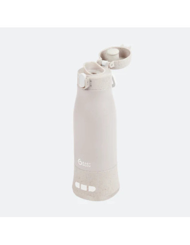 BB-A002103,Babymoov - Moov & Feed Incalzitor de biberoane portabil si reincarcabil, Mineral Beige