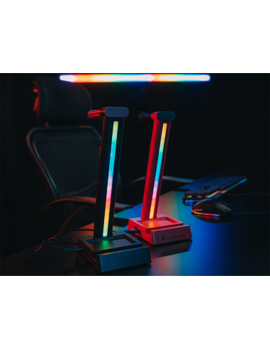 48847,Stand casti SureFire by Verbatim Vinson N2 Dual Balance, RGB LED, USB, Negru