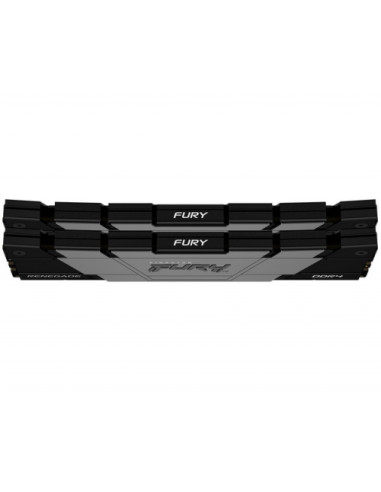 KF440C19RB12K2/32,Kit Memorie Kingston FURY Renegade Black Intel XMP 2.0, 32GB, DDR4-4000MHz, CL19, Dual Channel