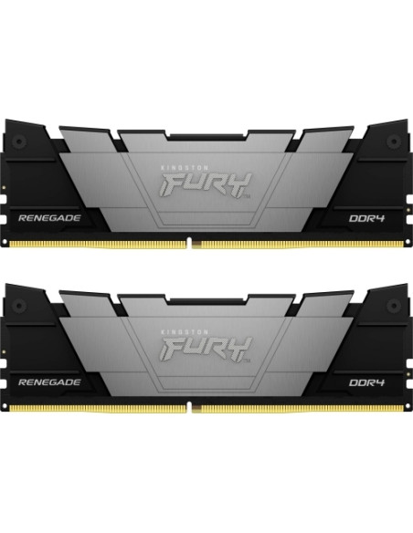KF436C16RB12K2/32,Kit Memorie Kingston FURY Renegade Black Intel XMP 2.0, 32GB, DDR4-3600MHz, CL16, Quad Channel