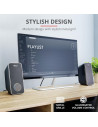 Boxe Stereo Trust Arys 2.0 Speaker Set, 28W, negru,TR-20179