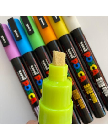 POS64,Set 7 Markere UNI POSCA PC-3M, PC-8K, POS64