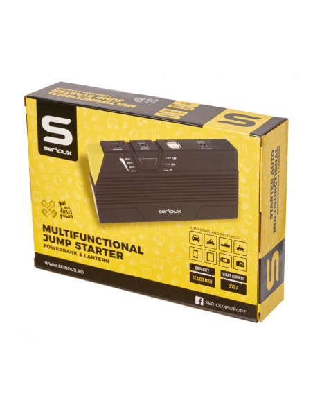 Starter auto multifunctional Serioux, incarcator