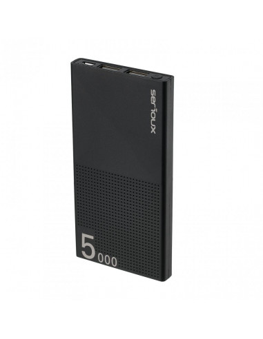 Acumulator extern Serioux, capacitate: 5.000mAh, baterie