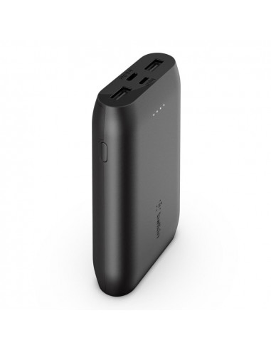 Belkin 10,000 mAh Power Bank, 1x USB-C, 2x USB-A, 15 cm USB-C