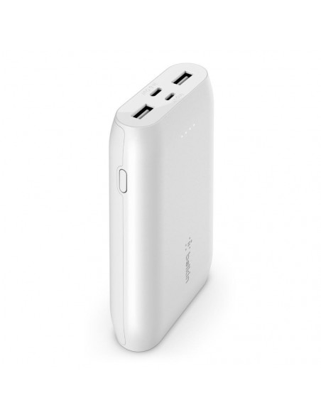 Belkin 10,000 mAh Power Bank, 1x USB-C, 2x USB-A, 15 cm USB-C