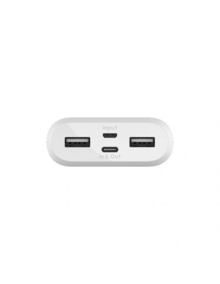 Belkin 10,000 mAh Power Bank, 1x USB-C, 2x USB-A, 15 cm USB-C