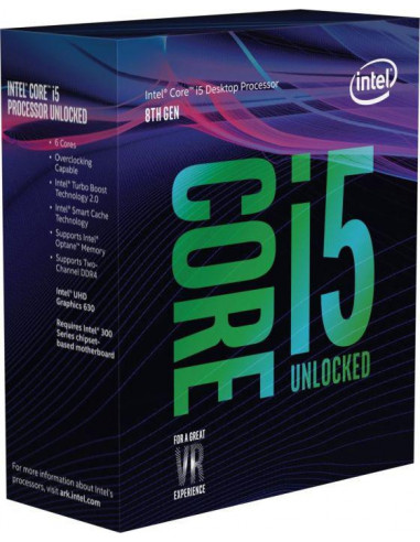 Procesor Intel Coffee Lake i5-8600K 3.6 GHz BX80684I58600K