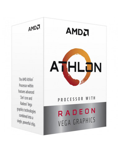 Procesor Amd Athlon 3000G, 5MB, 3.5GHz cu Radeon™ Vega 3