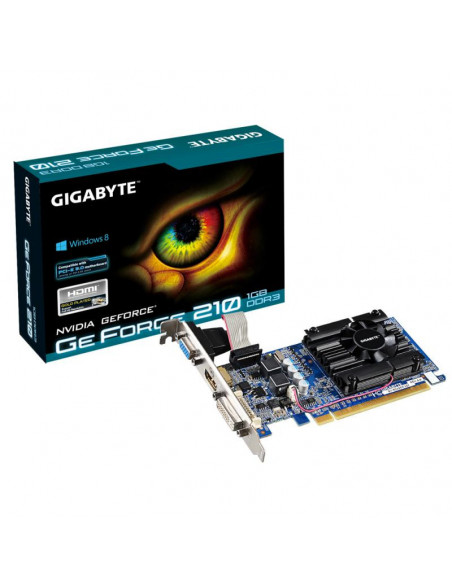 Placa video GIGABYTE GV-N210D3-1GI, 1GB, GDDR3, 64,N210D3-1GI