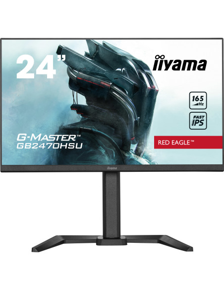 GB2470HSU-B5,Monitor iiyama G-MASTER GB2470HSU-B5, 61 cm (24"), 1920 x 1080 Pixel, Full HD, LED, 0,8 ms, Negru