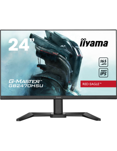 GB2470HSU-B5,Monitor iiyama G-MASTER GB2470HSU-B5, 61 cm (24"), 1920 x 1080 Pixel, Full HD, LED, 0,8 ms, Negru