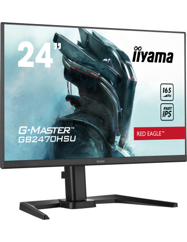 GB2470HSU-B5,Monitor iiyama G-MASTER GB2470HSU-B5, 61 cm (24"), 1920 x 1080 Pixel, Full HD, LED, 0,8 ms, Negru