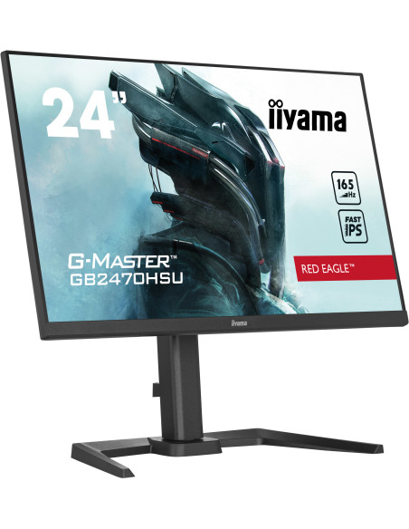 GB2470HSU-B5,Monitor iiyama G-MASTER GB2470HSU-B5, 61 cm (24"), 1920 x 1080 Pixel, Full HD, LED, 0,8 ms, Negru