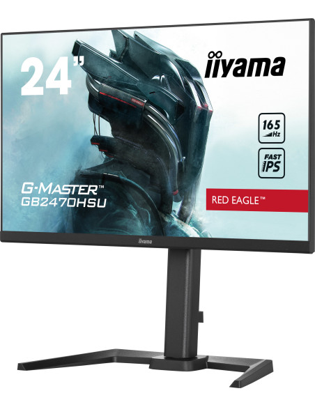 GB2470HSU-B5,Monitor iiyama G-MASTER GB2470HSU-B5, 61 cm (24"), 1920 x 1080 Pixel, Full HD, LED, 0,8 ms, Negru