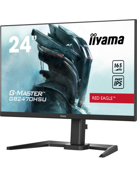 GB2470HSU-B5,Monitor iiyama G-MASTER GB2470HSU-B5, 61 cm (24"), 1920 x 1080 Pixel, Full HD, LED, 0,8 ms, Negru